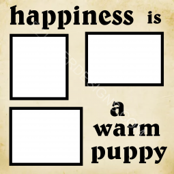Happiness is a Warm Puppy Title